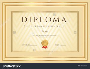 ejemplos de diplomas